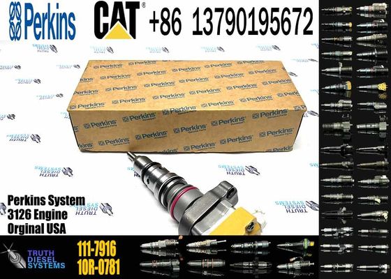 Excavator Spare Parts 4CR01974 111-7916 1117916 Fuel injector 116-3526 171-9710 for 3126 3126B 3126E engines 1163526 171