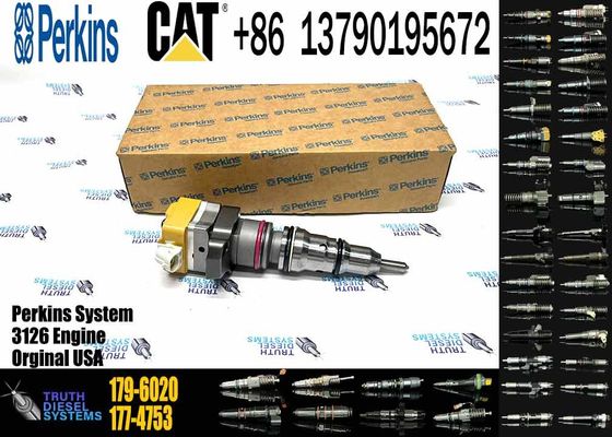 Excavator Engine parts Fule Injetor 179-6020 153-5938 20R-4148 20R-0758 232-1171 10R-1267 for 3412E 3408 Fuel Injector