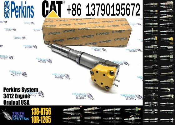 New Diesel Engine Fuel Injector 138-8754 0R-8624 153-5938 20R-4148 For Caterpillar CAT Engine Industrial 138-8756 3412E