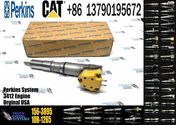 1563895 1697408 Engine Parts Fuel Injector 156-3895 169-7408 171-9704 For CAT Caterpillar 3412 1719704 engine