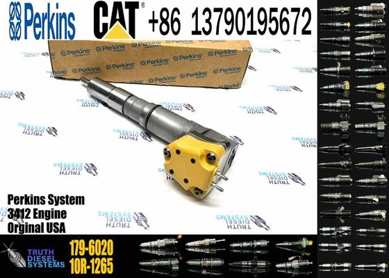 Excavator Engine parts Fule Injetor 179-6020 153-5938 20R-4148 20R-0758 232-1171 10R-1267 for 3412E 3408 Fuel Injector