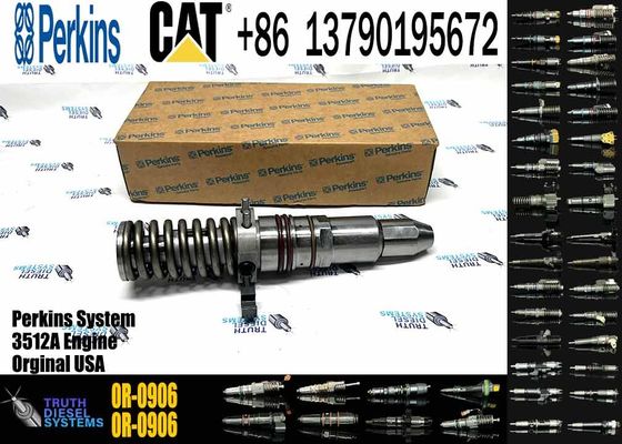 Excavator Parts 3512A Engine Injector 0R-0906 7E-3382 7C-4173 9Y-1785 6I-3075 7C-4184 fuel injector For Excavator