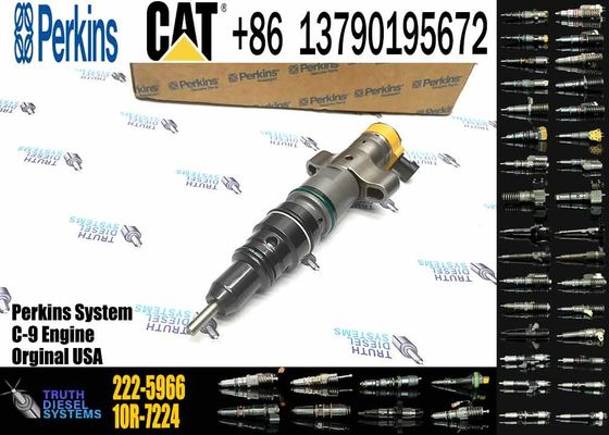 High quality common rail injector 222-5966 3412 fuel injector for diesel engine fuel injection pump