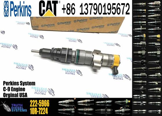 High quality common rail injector 222-5966 3412 fuel injector for diesel engine fuel injection pump