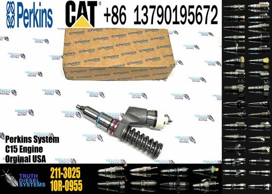 211-3025 2113025 diesel engine injector 10R-0955 10R0955 common fuel injector excavator parts