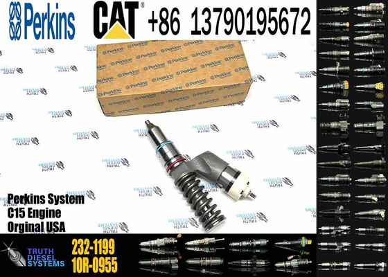 Diesel Engine Injector 211-0565 232-1199 211-3022 249-0709 211-3023 235-1401 For Caterpillar C18 C15 Common Rail