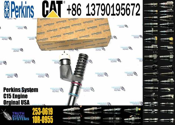 C15 Engine Fuel Injector 253-0619 356-1367 254-4183 356-1373 253-0617 359-4050 For Caterpillar Mechanical Parts