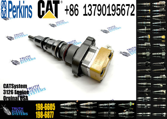 3126 3126B Diesel Engine Fuel Injector Assembly 10R0782 10R-0782 198-6605 1986605 178-0199 10R-2995 180-7341