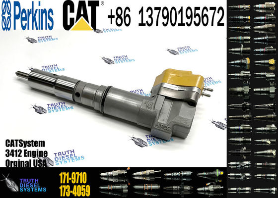 3412 Engine Parts Fuel Injector 171-9710 0R-9348 173-4059 173-4061 Common Rail injector For CAT Caterpillar
