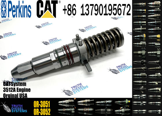High Quality New Injectors CAT Engine Parts Diesel Injectors 4P-9077 0R-3051 7E-6408 4P-9075 For Caterpillar 3512