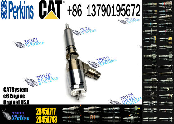 Diesel Fuel Engine Injector 2645A717 32F61-00013 10R-7675 2645A748 Fuel Injector For Cat Excavator Engine C6 C6.4