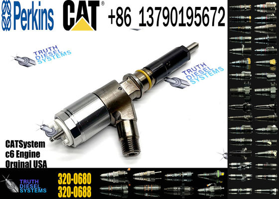 High quality diesel engine C4.4 C6.6 fuel injector 10R7672 10R-7672 2645A747 3200680 320-0680