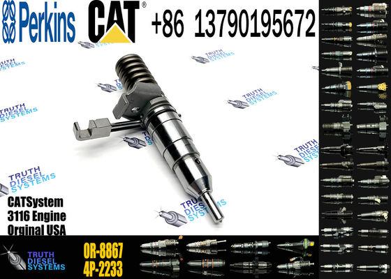 Diesel Engine Injector0R-4374 0R-8867 4P-2233 10R-8996 0R-3580 173-4647 7E-7607For Caterpillar C3116 Common Rail