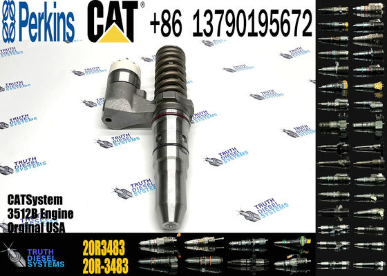 3512B Diesel Engine Parts fuel injector 10R-2827 20R3483 20R-3247 for CAT Caterpillar Construction machinery