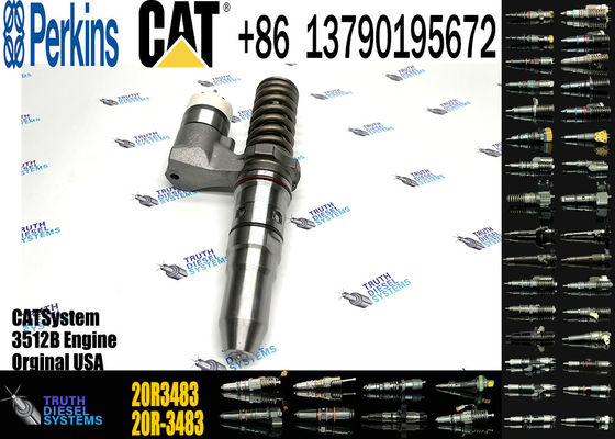 3512B Diesel Engine Parts fuel injector 10R-2827 20R3483 20R-3247 for CAT Caterpillar Construction machinery