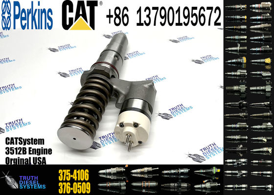 Diesel Engine Injector 375-4106 20R-1262 20R-1270 20R-1280 20R-1276 20R-2296 20R-0848For Caterpillar C3512B Common Rail