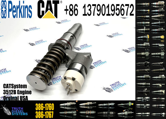 Excavator Parts Fuel Injector 250-1304 230-3255 Common Rail Injector 392-0222 386-1760 For CAT 508B 3512B 3516B Engine