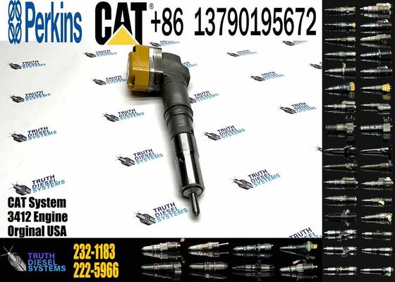Cat 3408 3412 Excavator Parts Engine 3408 3412 Fule Injetor 232-1173 232-1183 232-1168 174-7528 1747526