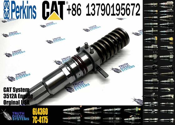 Diesel Engine Injector 4P9075 7E6408 4P9077 9Y3773 7C4148 6L4357 6L4355 6L4360 0R-8338 For Caterpillar C3512A Common Rail