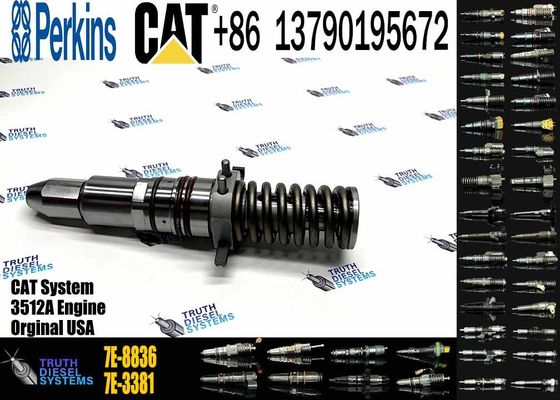 Diesel Engine Injector 7E-6048 7E-8836 7C-0345 7E-6048 7C-4175 7C-2239 OR-3051 7C-4174 7E-9983 7E-3384 For Caterpillar C3512A Common Rail