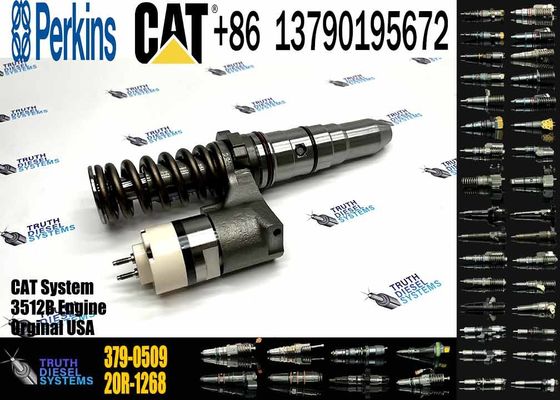 Diesel Engine Injector 386-1760 379-0509 386-1753 373-4087 266-4387 392-0208 20R-1272For Caterpillar C3512B Common Rail
