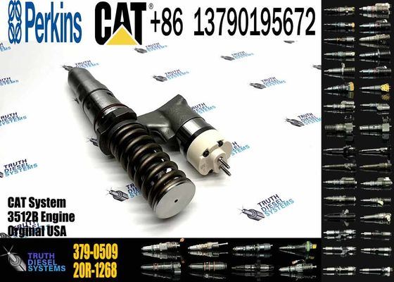 Diesel Engine Injector 386-1760 379-0509 386-1753 373-4087 266-4387 392-0208 20R-1272For Caterpillar C3512B Common Rail
