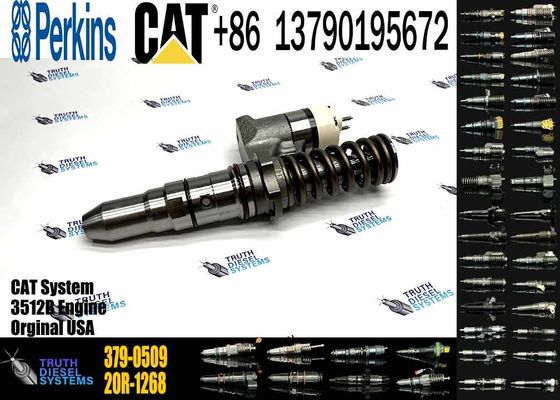 Diesel Engine Injector 386-1760 379-0509 386-1753 373-4087 266-4387 392-0208 20R-1272For Caterpillar C3512B Common Rail