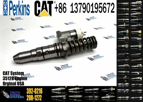 3512B/3512C/3516C Engine Spare Parts Fuel System Oem Common Rail Fuel Injector 392-0216 / 20R-1277 For Cat Excavator