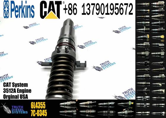 3512A Diesel Engine Parts fuel injector6L4357 6L4355 6L4360 0R-8338 111-3718 10R-1252for CAT Caterpillar Construction machinery