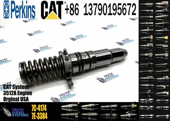 3512A Diesel Engine Parts Fuel Injector 7C-4175 7C-2239 OR-3051 7C-4174 7E-9983 7E-3384 for CAT Caterpillar Construction Machinery