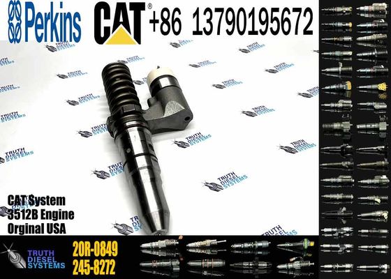 High Quality Diesel Fuel Injector Common Rail Injector 20R-0849 250-1313 246-1854 250-1302 For Excavator