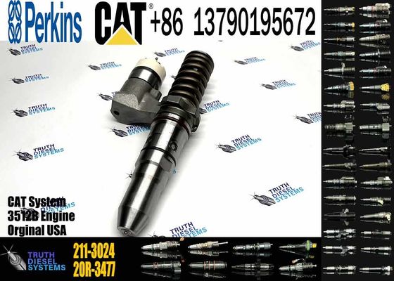 3512B Diesel Engine Parts Fuel Injector 392-0205 211-3024 230-9457 249-0746 for CAT Caterpillar Construction Machinery