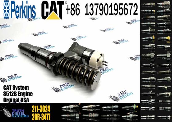 3512B Diesel Engine Parts Fuel Injector 392-0205 211-3024 230-9457 249-0746 for CAT Caterpillar Construction Machinery