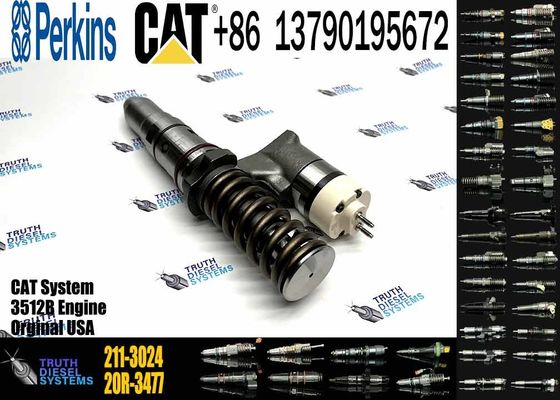 3512B Diesel Engine Parts Fuel Injector 392-0205 211-3024 230-9457 249-0746 for CAT Caterpillar Construction Machinery
