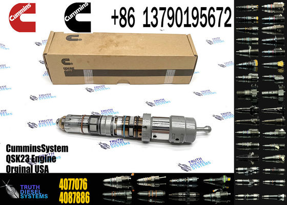 Hangood Excavator Parts Engine Parts 4902827 Original Diesel Fuel Injector QSK23 4902827 4077076 4062090 For Cummins Engine New
