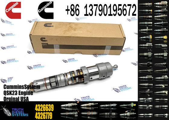 High Quality Injector 4088431 4076533 4062090 4077076 4902827 4326639  for CUMMINS QSK23 Diesel Engine