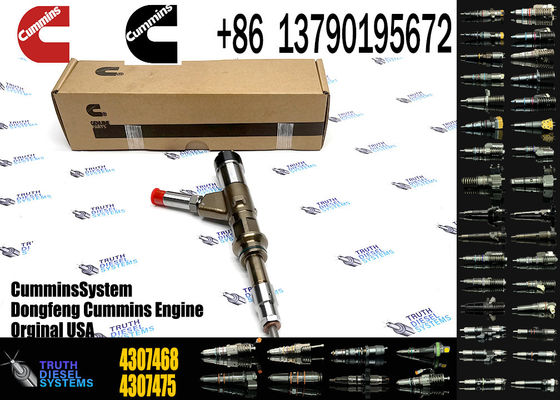 Genuine Diesel Injector Assy S4307475A2080 4307468 5491515 For ISG11.8L OEM Common Rail Fuel Injector 4307475