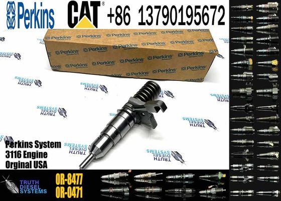 CAT Fuel Injector 127-8211 0R-8477 Common Rail Fuel Injector for Caterpillar Machinery 3116 Diesel Engine Parts