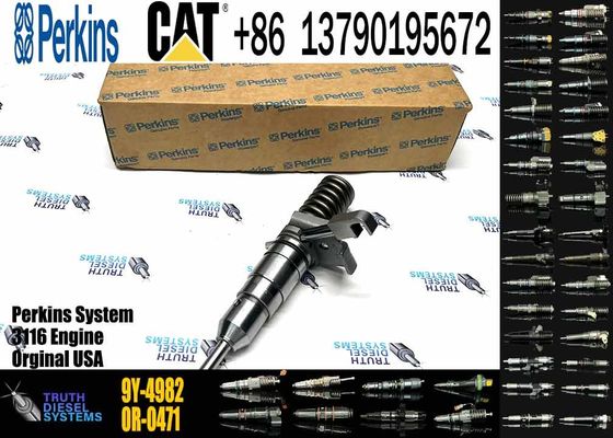 Excavator Common Rail E320L S6K Engine Injector 20R-2056 7E-8729 Fuel Injection Nozzle 7E-9585