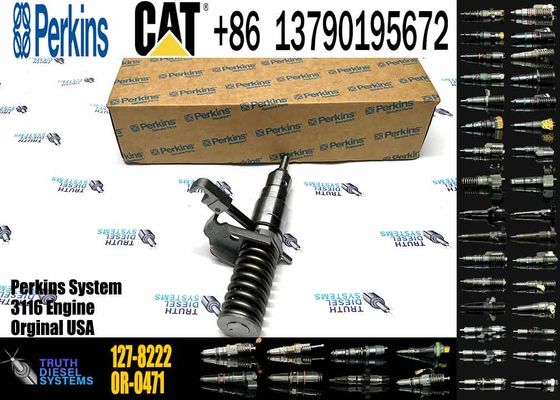 New Fuel Injector 127-8216 1278216 0R8682 127-8211 127-8213 127-8218 127-8222 127-8205 for Caterpillar 3116 3114 Excavator E325B