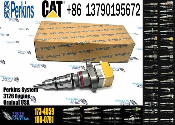Common Rail Fuel Injector 173-4059 CAT 3126B 173 4059 Injector For Caterpillar Machinery Diesel Engine Parts