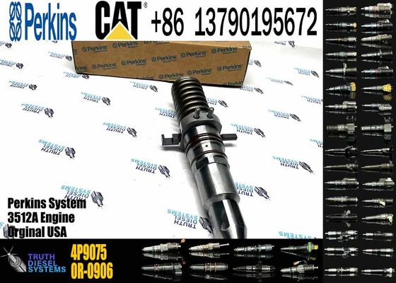 4P9075 diesel Fuel Injector 4P9075 4P-9075 0R3051 0R-3051for Caterpillar 3508 3512 3516 Engines Good Quality Auto Spare Parts