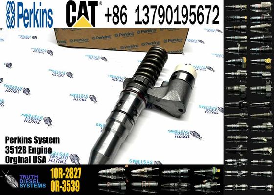 Common Rail Fuel Injector 249-0746 10R-2826 10R-2827 CAT 3512B Injector for Caterpillar Machinery Diesel Engine Parts