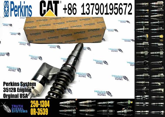 Fuel Injector 250-1303 10R-1276 Injector Assembly 2501303 10R1276 for Caterpillar CAT Engine 3516B 3516 Loader 994D