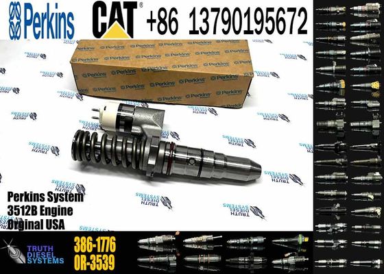 CAT Fuel Injector 386-1776 20R-1283 Common Rail Injector for Caterpillar 3508B 3508C 3512B 3516B Diesel Engine Parts