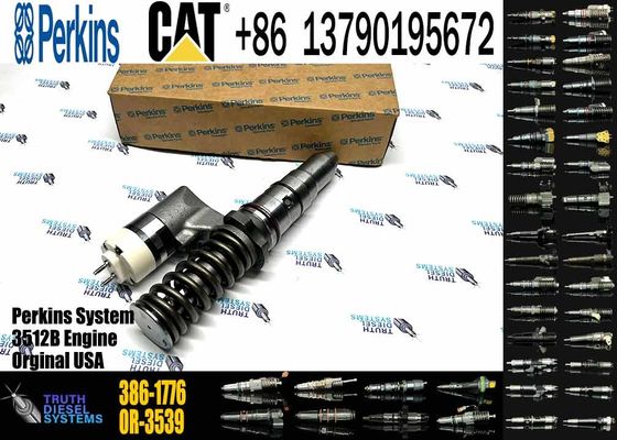 CAT Fuel Injector 386-1776 20R-1283 Common Rail Injector for Caterpillar 3508B 3508C 3512B 3516B Diesel Engine Parts