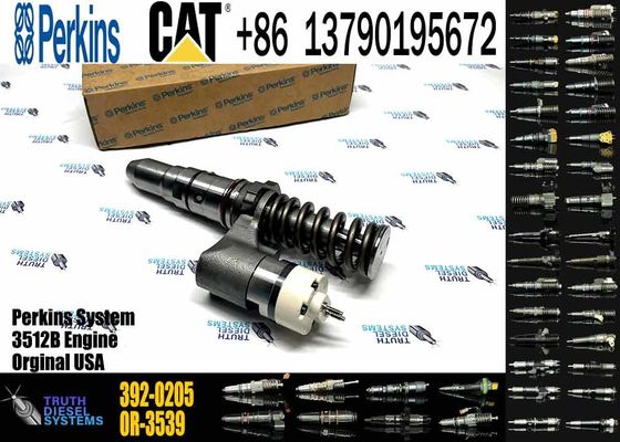 CAT Fuel Injector 392-0205 20R-1269 Common Rail Injector for Caterpillar Excavator Dozer 3512 3516 Diesel Engine Parts