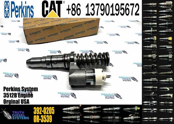 CAT Fuel Injector 392-0205 20R-1269 Common Rail Injector for Caterpillar Excavator Dozer 3512 3516 Diesel Engine Parts