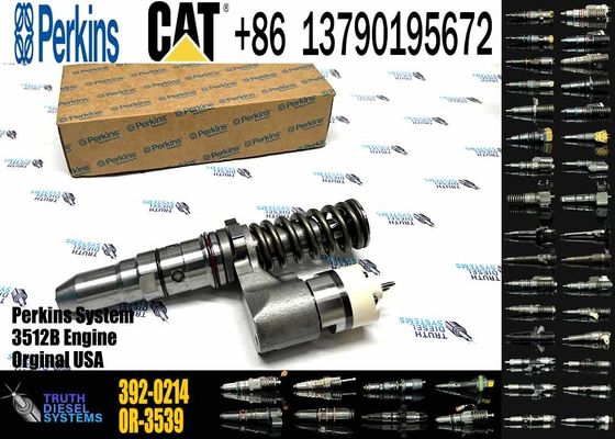 Common Rail Fuel Injector 392-0214 20R-1275 CAT 3508B 3512B 3516B Injector for Caterpillar Machinery Diesel Engine Parts