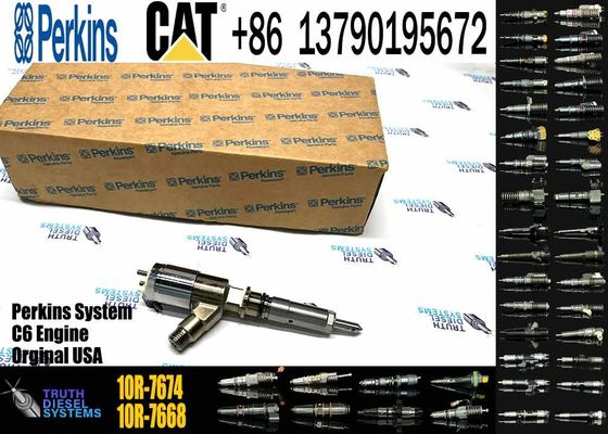 10R-7672 10R-7673 Common Rail Injector for Caterpillar CAT Perkins C6.6 C4.4 Engine